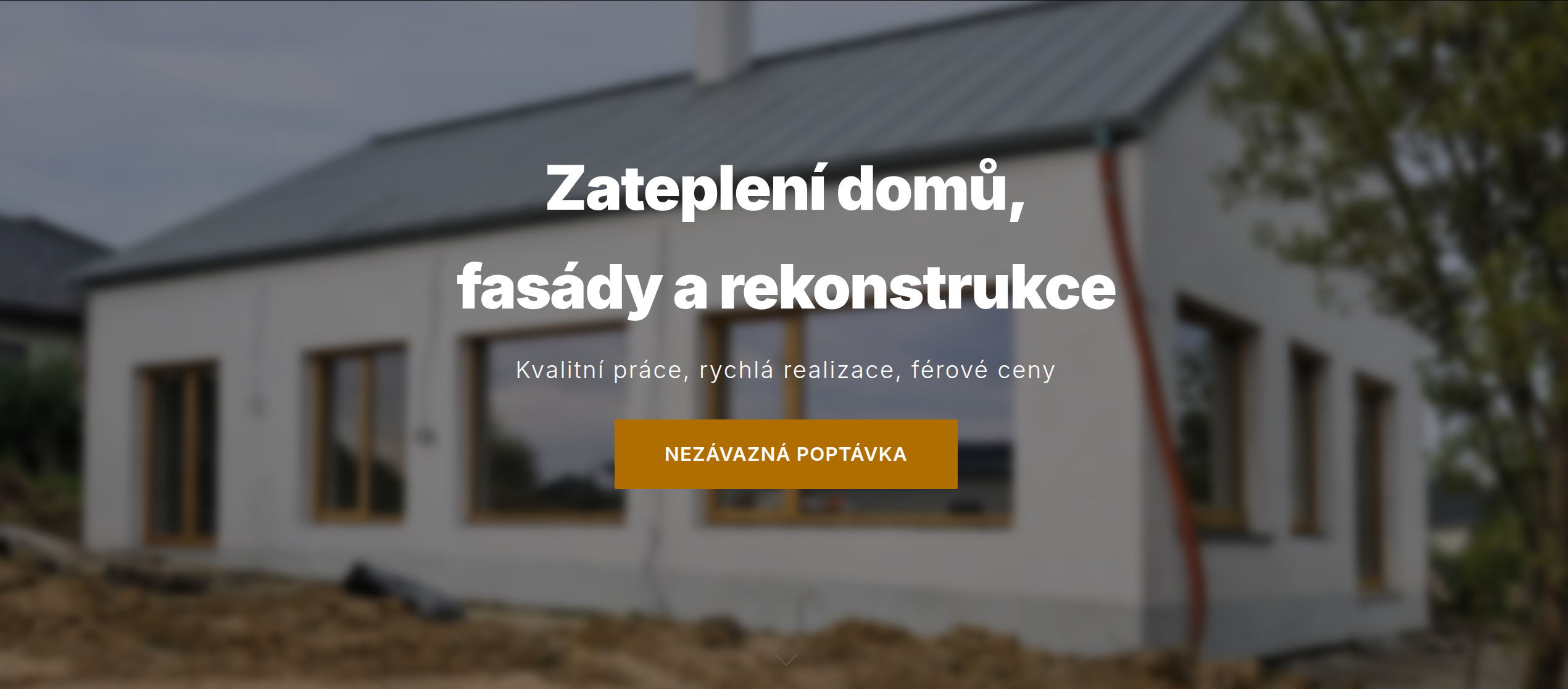 Zednické práce Vilášek
